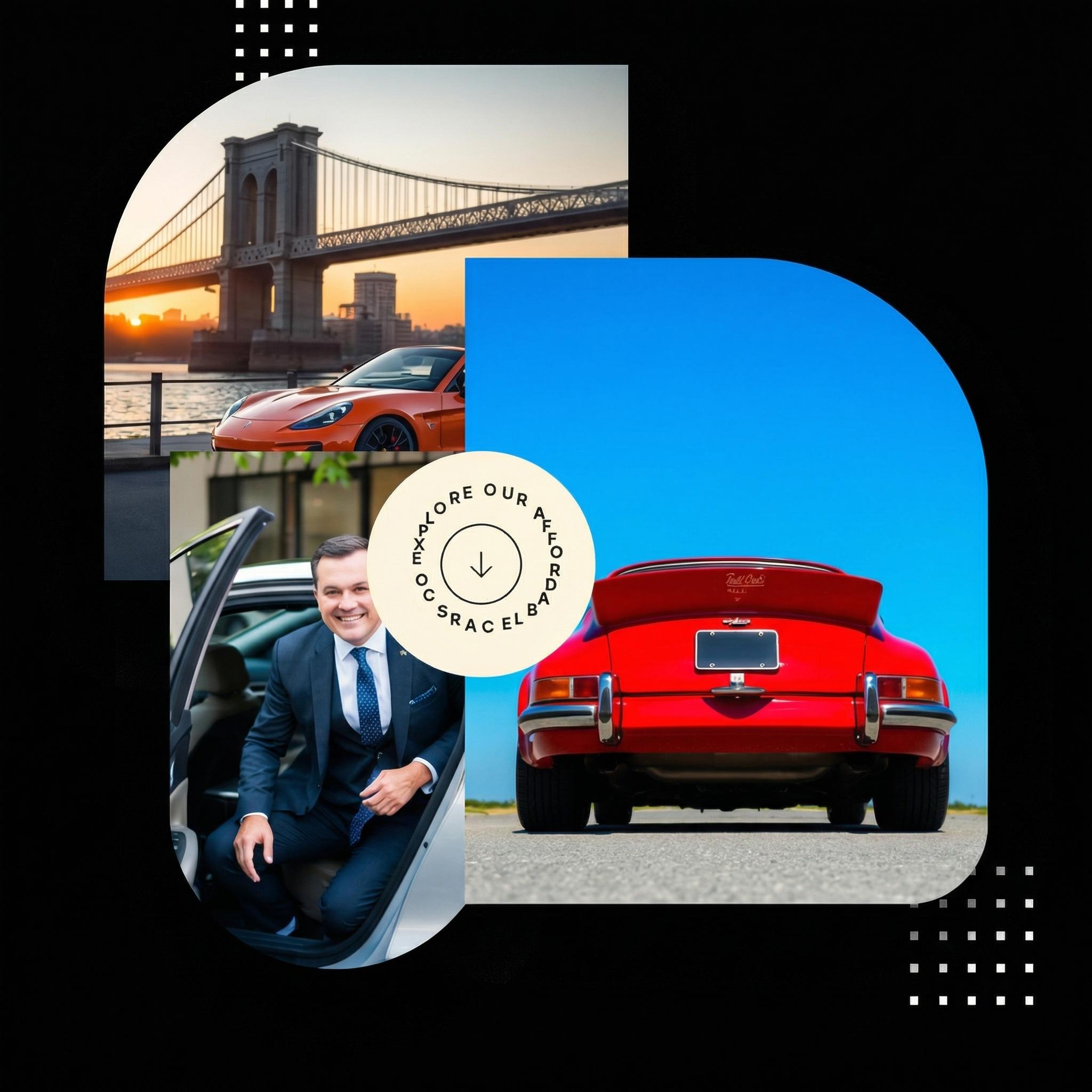 Orange car composition